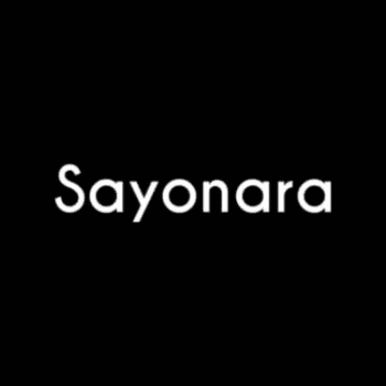 Sayonara Logo